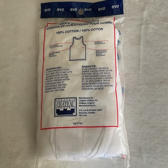 Men's White vintage Athletic Shirts - 2 Pack - Picture 2 of 2